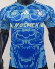 2025/26 U.A.N.L Tige Away Blue Player Version Soccer Jersey