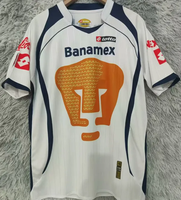 2008/09 Pumas UNAM Home Retro Fans Soccer Jersey