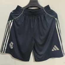 2025/26 RM Third Black Player Version Shorts Pants 球员版