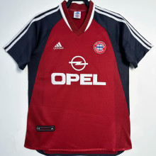 2001/02 BFC Home Red Retro Soccer Jersey 红宝蓝色