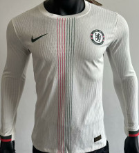 2025/26 CFC Away White Player Version Long Sleeve Soccer Jersey
