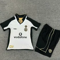 2001/02 M Utd 100th Centenary Reversible Retro Kids Soccer Jersey