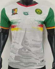 2025/26 Cameroon Third White Player Version Soccer Jersey