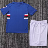 1990/91 Sampdoria Home Retro Kids Soccer Jersey