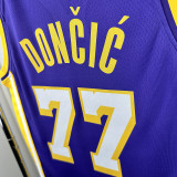 Lakers DONCIC #77 Purple NBA Jerseys