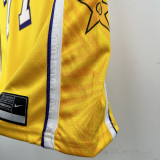 Lakers DONCIC #77 Yellow NBA Jerseys