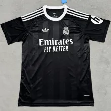 2025/26 RM Black Goalkeeper Fans Soccer Jersey