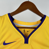 Lakers DONCIC #77 Yellow NBA Jerseys