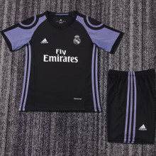 2016/17 RM Third Retro Kids Soccer Jersey