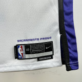 2025 Kings LAVINE #8 White NBA Jerseys