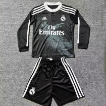 2014/15 RM Black Dragon Retro Kids Long Sleeve Soccer Jersey