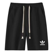 2025 AD Black Pure Cotton Short Pants 黑色