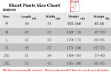 C2446 Jordan Black White Casual Short Pants