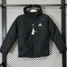 2025 AD Cotton Thickened warm Black Outdoor Jacket #P5加棉冲锋衣
