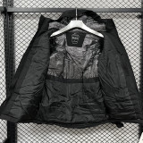 2025 NK Cotton Thickened warm Black Outdoor Jacket #P6加棉冲锋衣