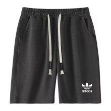 2025 AD Light Black Pure Cotton Short Pants 铁灰