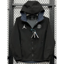 2025 PSG Jordan Black Outdoor Jacket #RK901冲锋衣