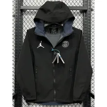 2025 PSG Jordan Black Outdoor Jacket #RK901冲锋衣