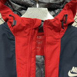 2025 NK Cotton Thickened warm Blue White Outdoor Jacket #P6加棉冲锋衣