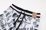 C2441 Jordan White Casual Short Pants