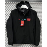 2025 ANTA Black Outdoor Jacket #F708冲锋衣