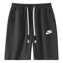 2025 NK Light Black Pure Cotton Short Pants 铁灰