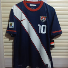 2010 U.S Away Retro Soccer Jersey