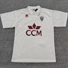 1995/96 Albacete Home White Retro Soccer Jersey