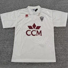 1995/96 Albacete Home White Retro Soccer Jersey