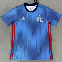 2021 Flamengo Blue Retro Soccer Jersey