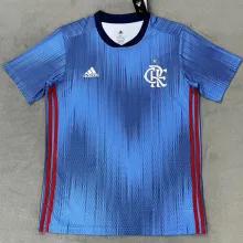 2021 Flamengo Blue Retro Soccer Jersey