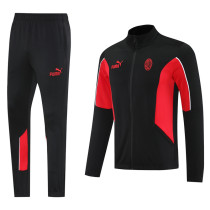 2025/26 AC Black Jacket Tracksuit