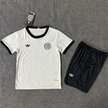 2025 Germany 125Th  Anniversary White Kids Soccer Jersey