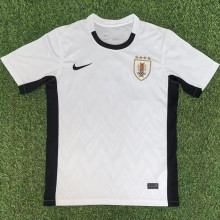 2025/26 Uruguay Away White Fans Jersey 乌拉圭