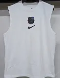2025 BA White Pure Cotton Vest Jersey