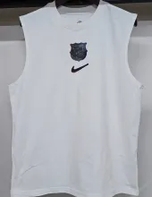 2025 BA White Pure Cotton Vest Jersey