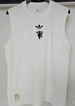 2025 M Utd White Pure Cotton Vest Jersey