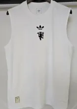 2025 M Utd White Pure Cotton Vest Jersey
