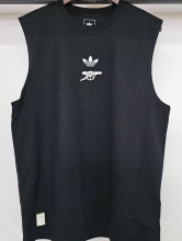 2025 ARS Black Pure Cotton Vest Jersey