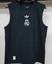 2025 RM Black Pure Cotton Vest Jersey