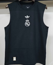 2025 RM Black Pure Cotton Vest Jersey