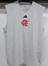 2025 Flamengo Grey Pure Cotton Vest Jersey