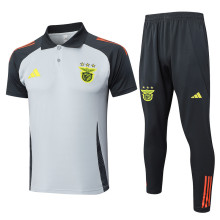 2025/26 Benfica Grey POLO Training Tracksuit