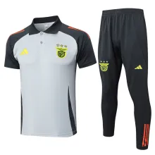 2025/26 Benfica Grey POLO Training Tracksuit