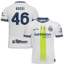 ROSSI #46  In Milan 1:1 Away Valentino Rossi Special Edition Fans Jersey 2024/25 ★★