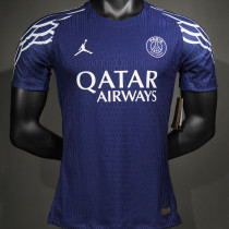 2024/25 PSG 4Th Blue Player Version Soccer Jersey