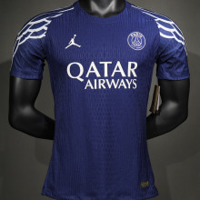 2024/25 PSG 4Th Blue Player Version Soccer Jersey