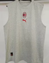 2025 AC Grey Pure Cotton Vest Jersey