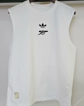 2025 ARS White Pure Cotton Vest Jersey