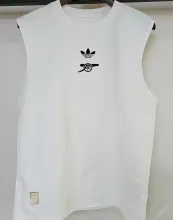 2025 ARS White Pure Cotton Vest Jersey